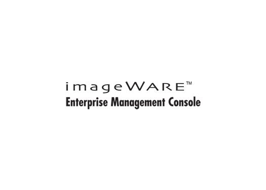imageWARE Enterprise Management Console 